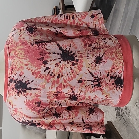 Ideology Tie Dye Elbow Sleeve Crew Neck Top Size XL - Picture 11 of 11